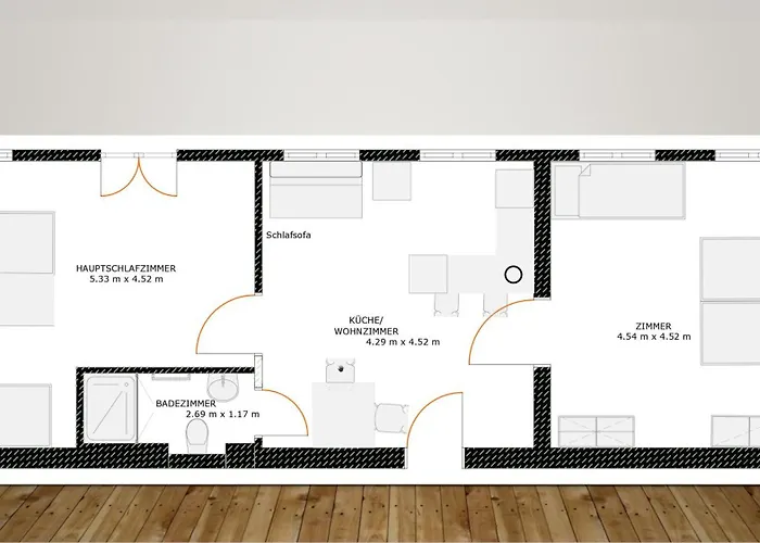 Apartament Wittenau 3
